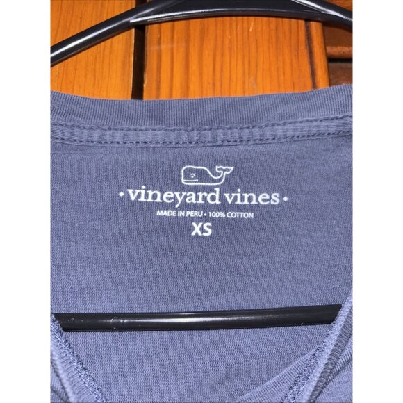 Vineyard Vines Long Sleeve Front Pocket T-shirt Yacht Boat Women's Size XS - Picture 2 of 3